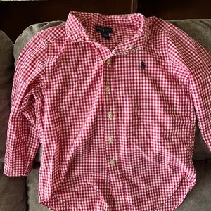Boys Polo Ralph Lauren dress shirt size small